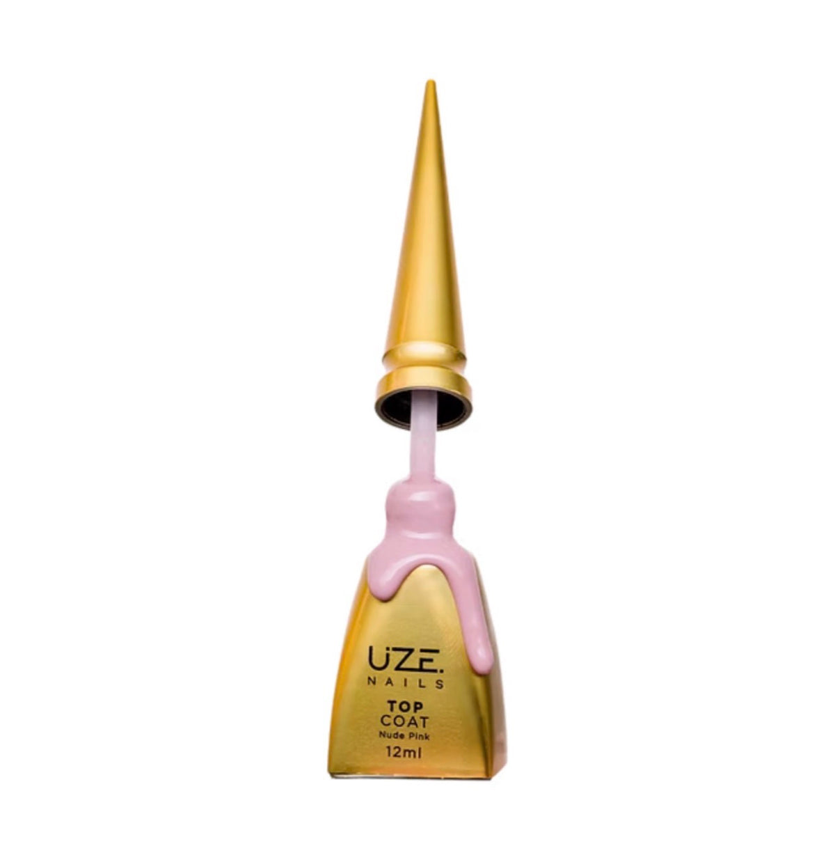 Top Coat Nude Pink 12ml Uze Nails