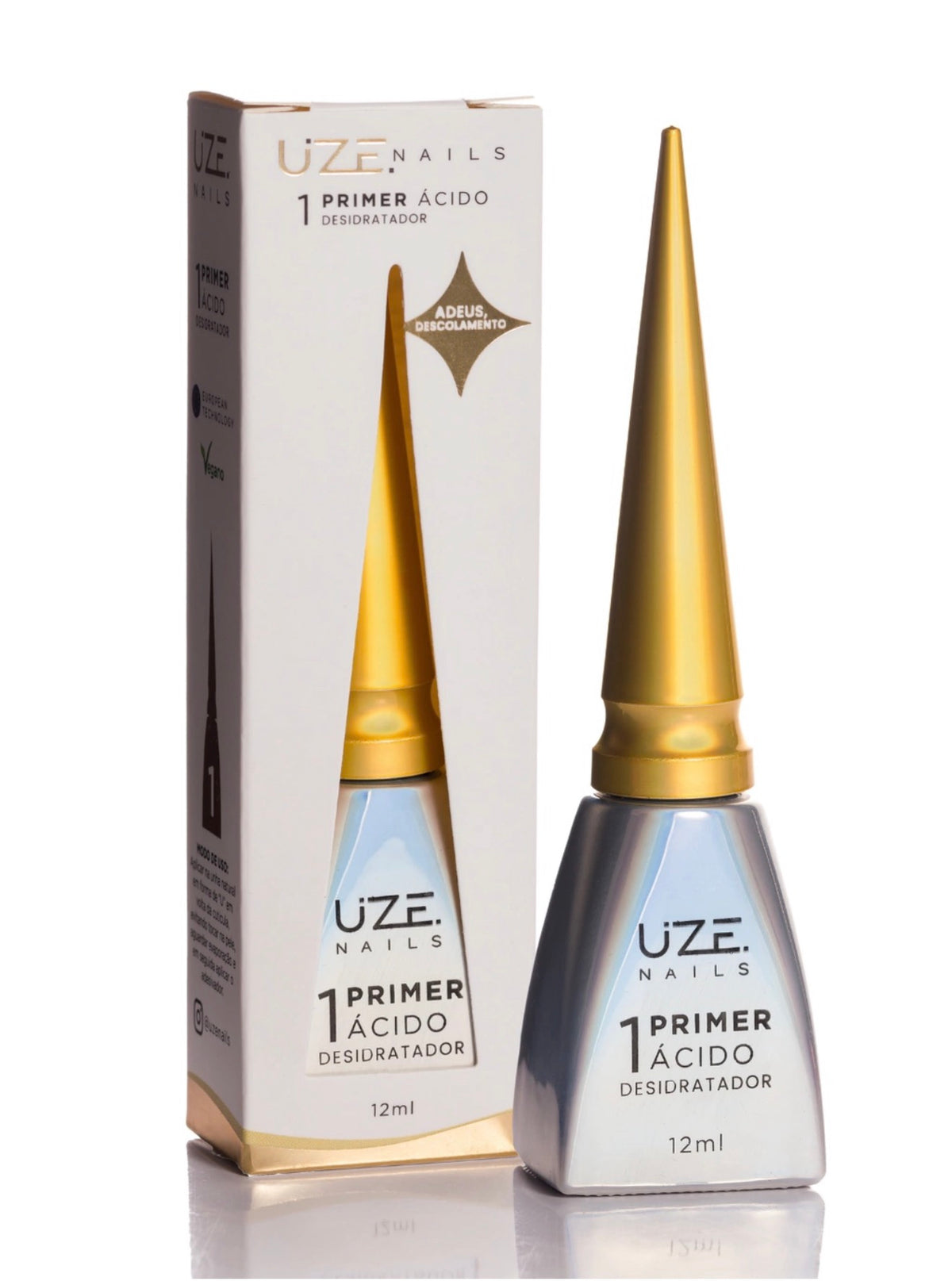 Primer Ácido 12ml  (DESIDRATADOR) 12ml Uze Nails
